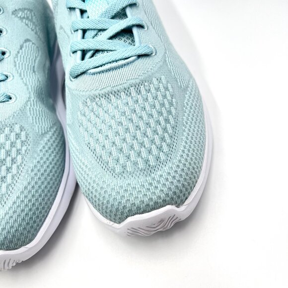 11W 11 WIDE WIDTH Propet Travelbound Spright Light Blue Knit Comfort Sneakers - Picture 5 of 12